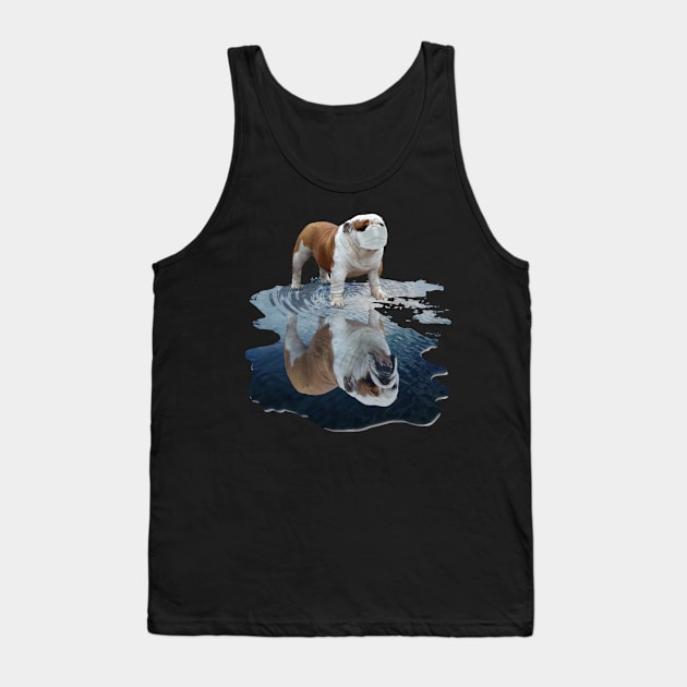 Bulldog Dogs Lover - Bulldog Face Mask Funny - Bulldog Tank Top by AteezStore